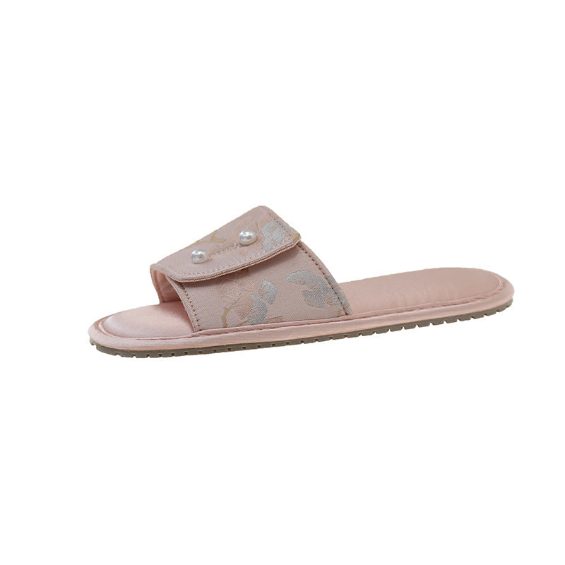Casual Style Home Soft Bottom Slippers Outdoor Non-slip Flat Sandals