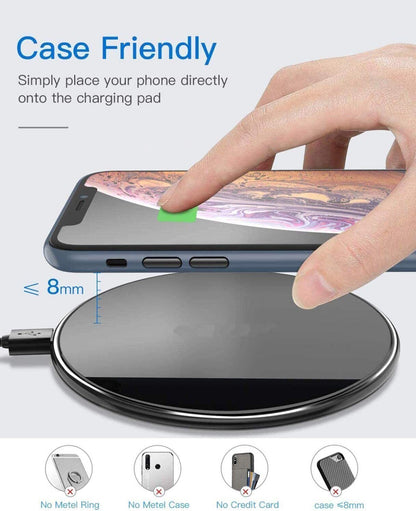 30W Super Fast Wireless Charger Stand Charging For All Phones