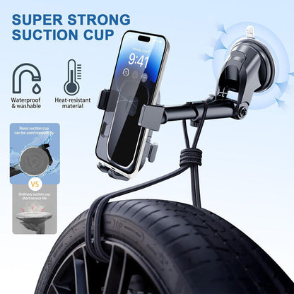 Universal Car Phone Holder 360 Windscreen Suction Mount GPS Stand Cradle UK NEW