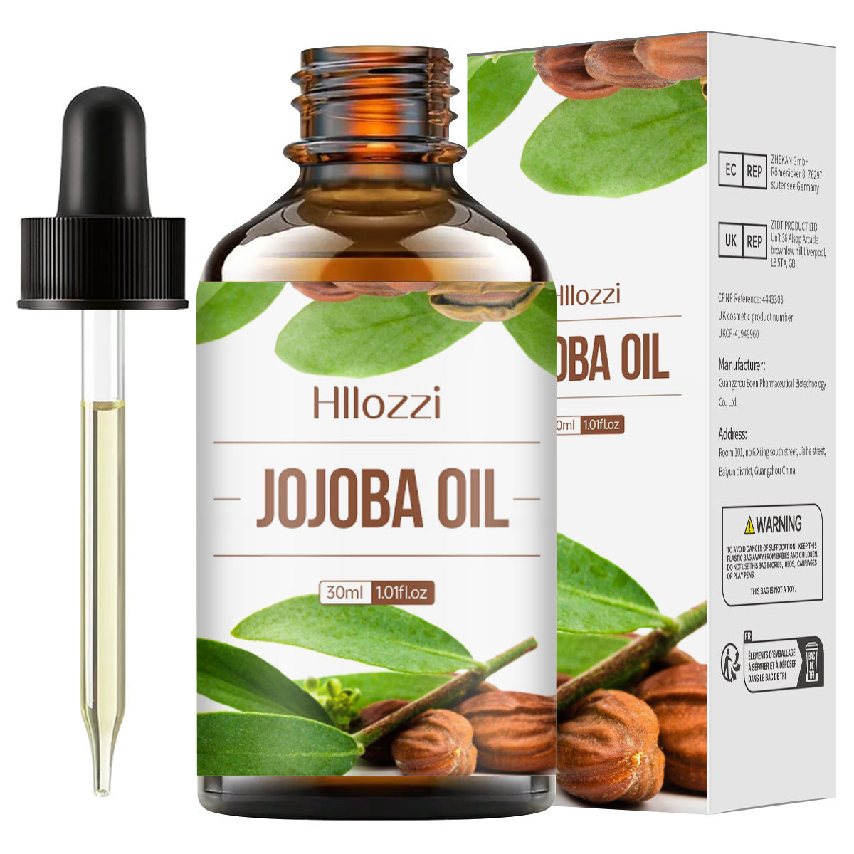 30ml Organic  Oil Aromatherapy Massage Aromatic Skin Care Castor Oil