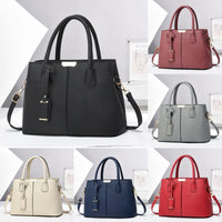 Women PU Leather Handbags Ladies Large Capacity Tote Bag Female Square Shoulder Bags New Fashion Crossbody Bags