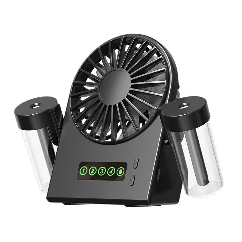Spray Humidification Portable Mini Rechargeable Handheld Fan