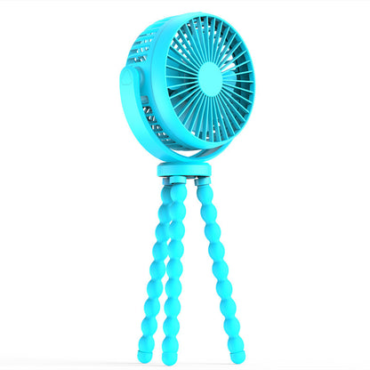 Octopus Stroller Deformation Portable Handheld USB Fan