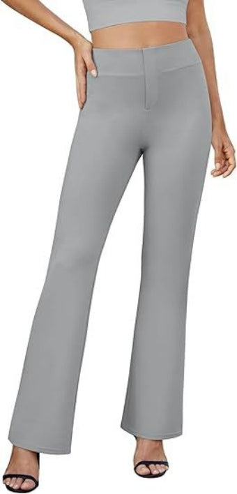 Business-casual High-waisted Stretch Trousers