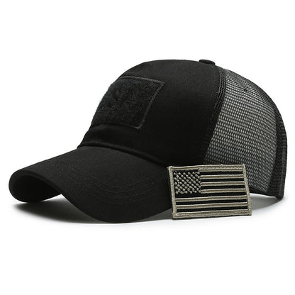 Tear Mark Velcro Outdoor Sun Protection Tactical Camouflage Baseball Hat