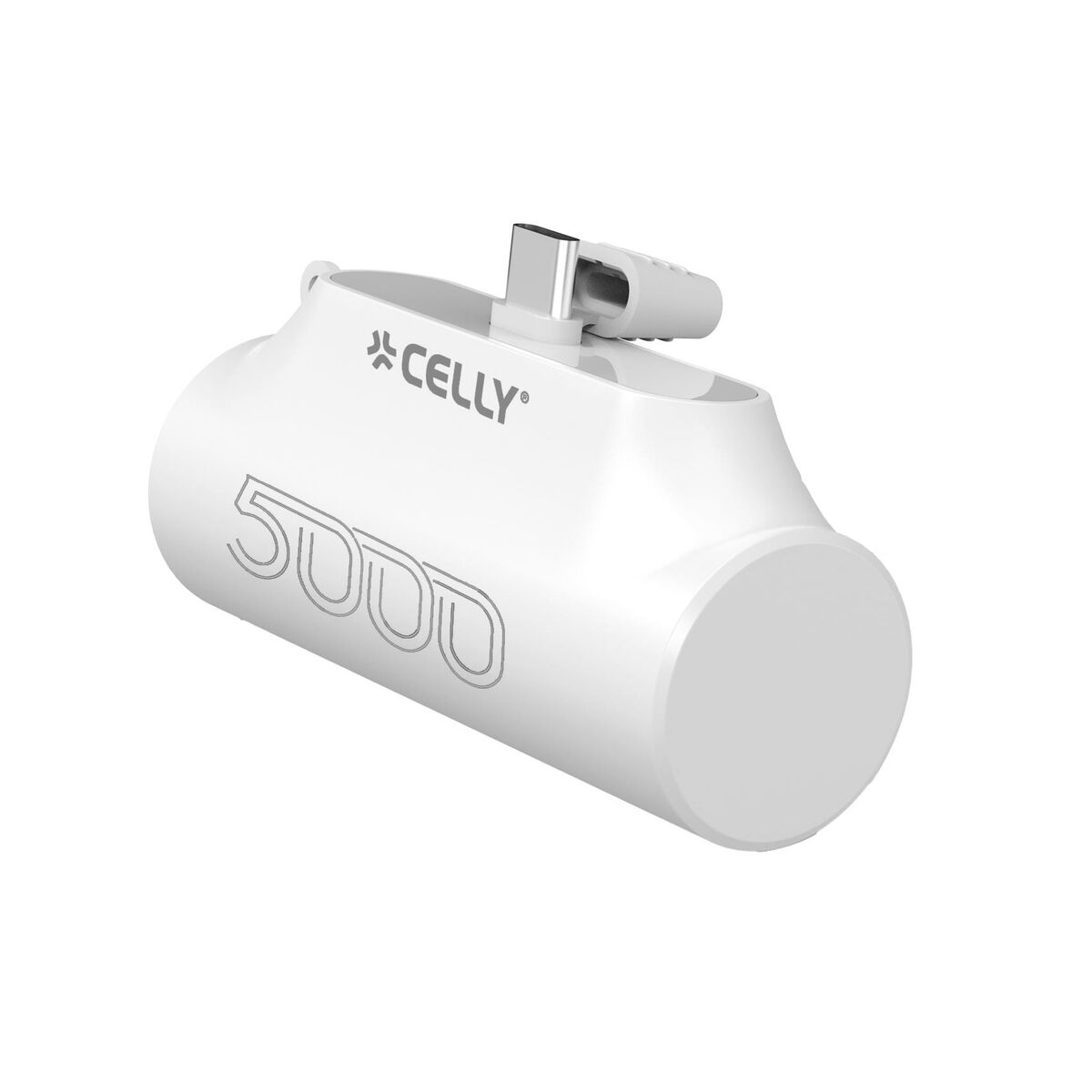 Powerbank Celly PBC5000WH White 5000 mAh-0