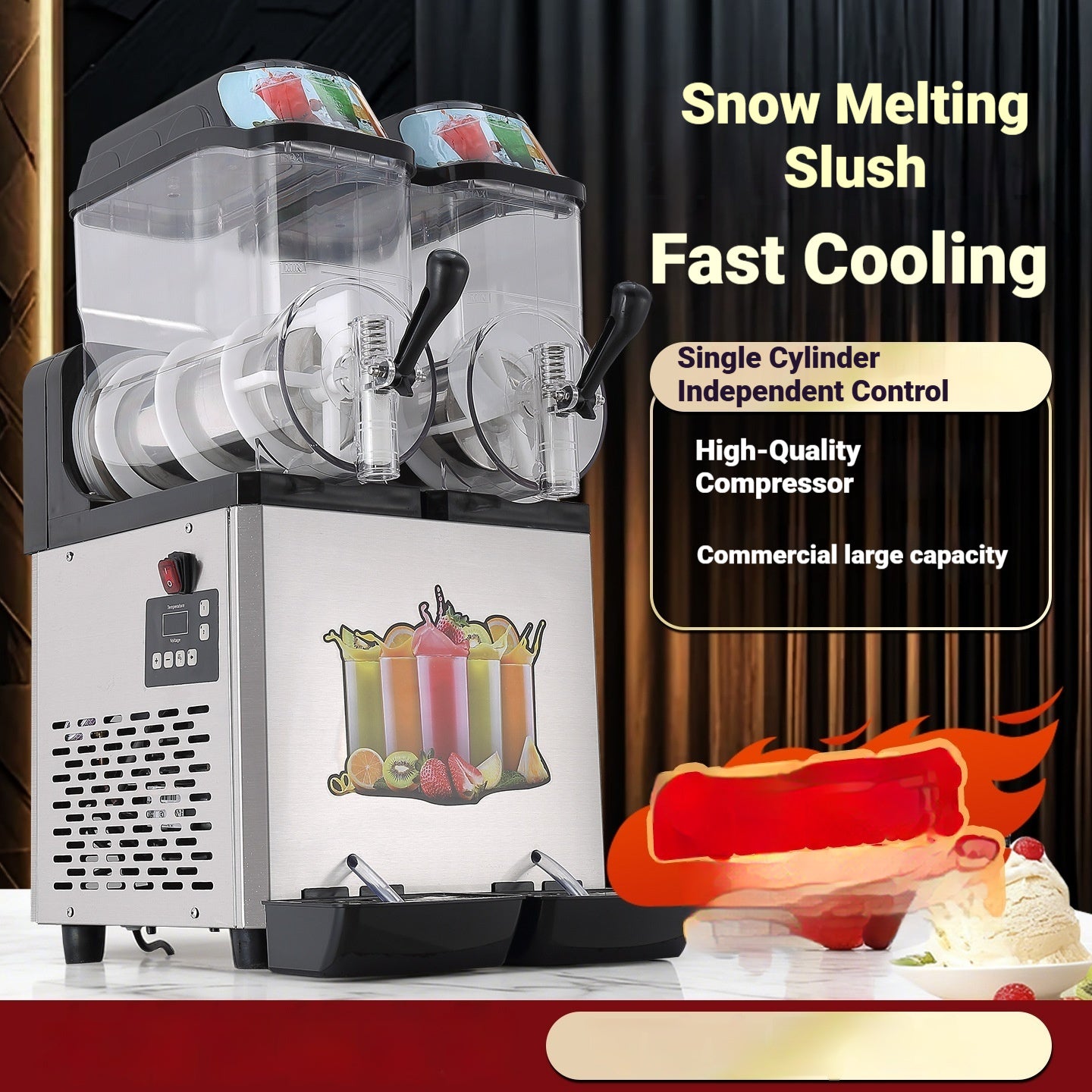 12-liter Twin-cylinder And Three-cylinder Snow Melting Machine