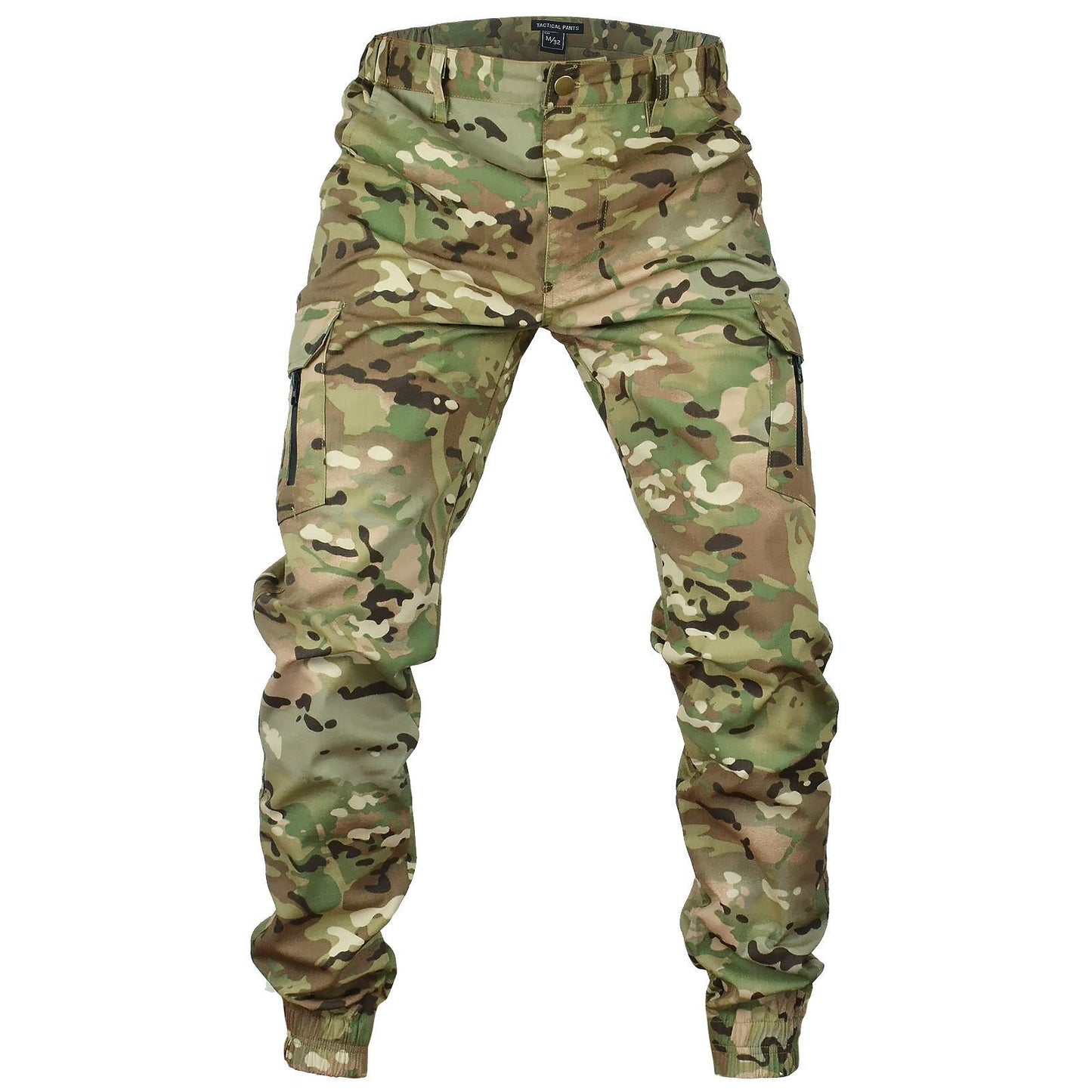 Multi-pocket Camouflage Pants Men's Work Pants Military Fans Training Overalls