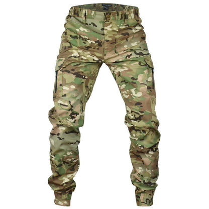 Multi-pocket Camouflage Pants Men's Work Pants Military Fans Training Overalls