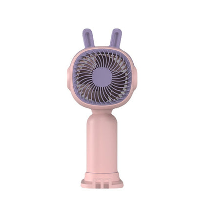 Portable Handheld USB Mini Cartoon Rechargeable Small Fan