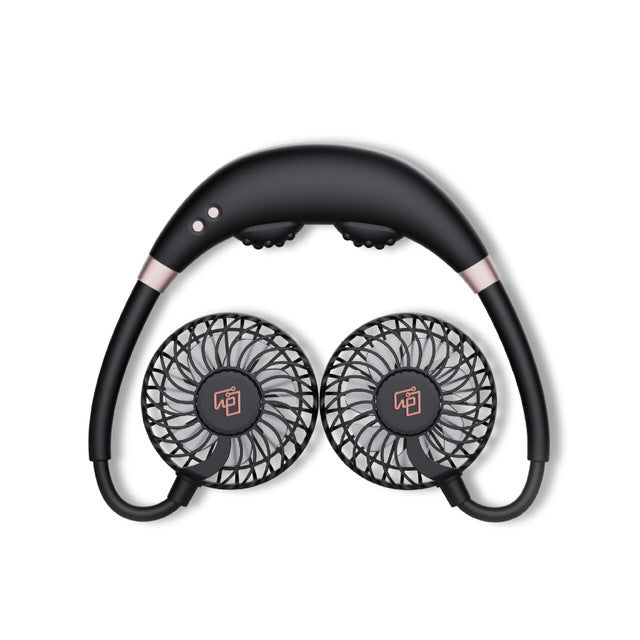 Aromatherapy Sports Portable USB Rechargeable Fan