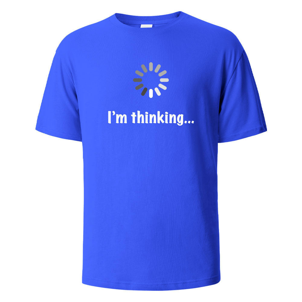 I'm Thinking About Interesting Printed T-shirt