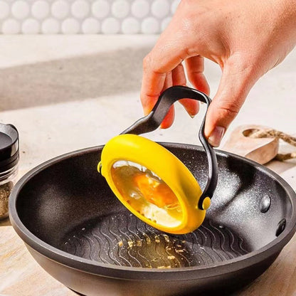 Anti-leakage Reversible Round Fried Egg Mold Kitchen Gadgets