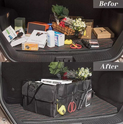 Car Boot Organiser Portable Foldable Heavy Duty Large Car Boot Tidy Storage Bag