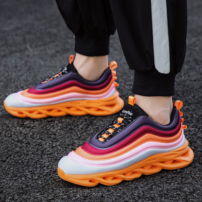 Colorful sports running shoes casual shoes