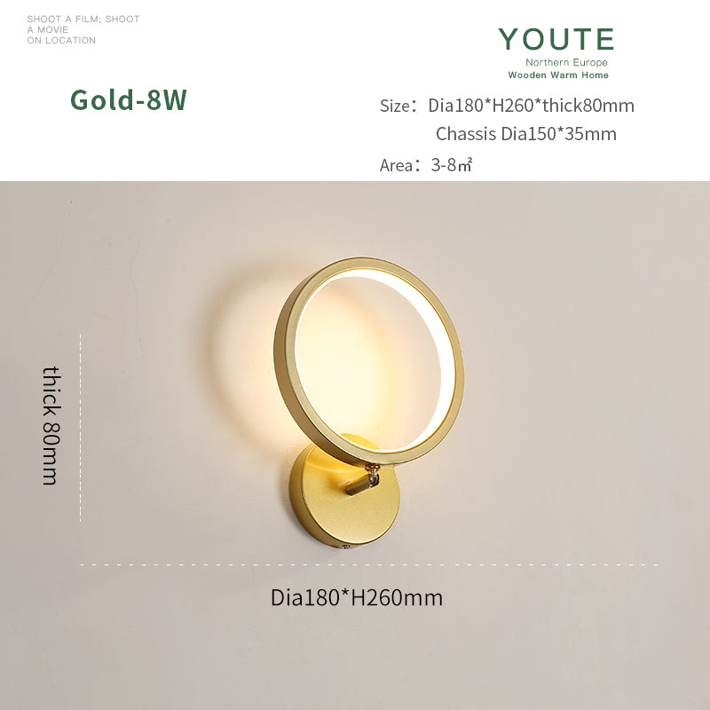 Aisle Corridor Entrance Modern Led Wall Lamp