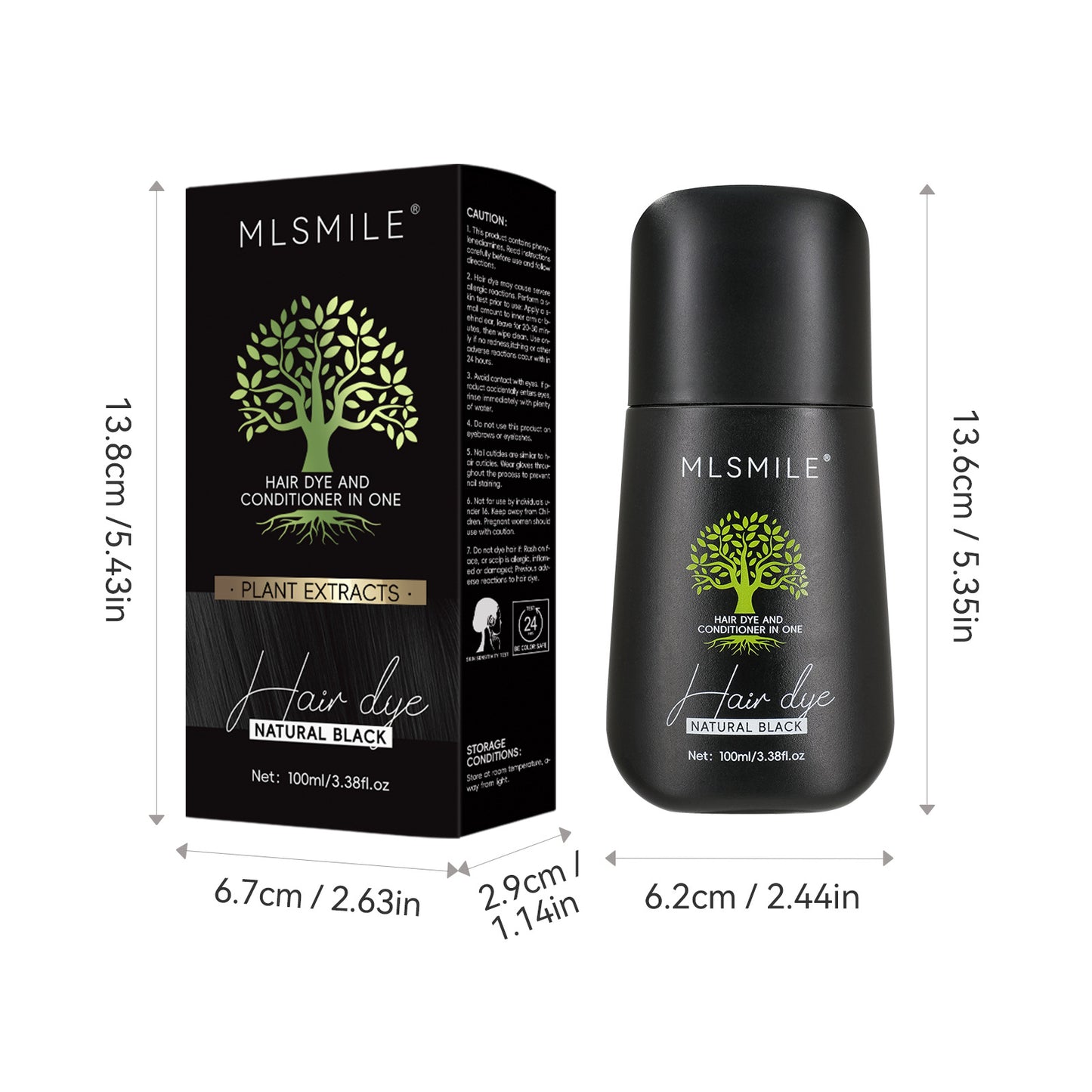 Optional Plant-extract Hair Dye