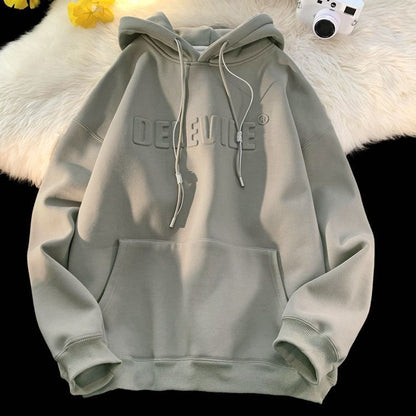 Ovsize Men's Hooded Fashion Brand American Style Loose Hoodie