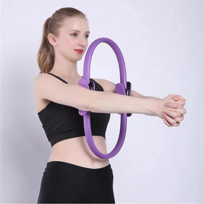 Yoga Pilates Ring Unbreakable Yoga Magic Circle Toning Thighs Abs Legs Exercise For Women Home Gym Workout Equipment