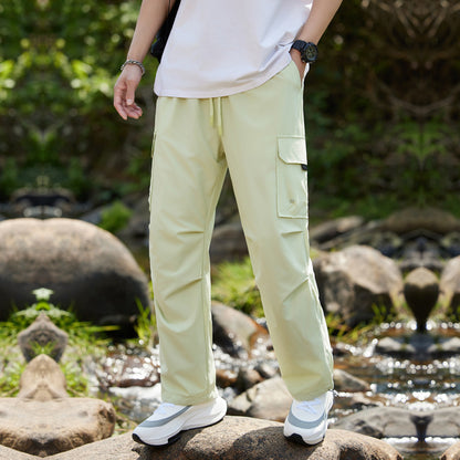 Rush Casual Pants Men's New Summer Quick-drying Men's Design Overalls