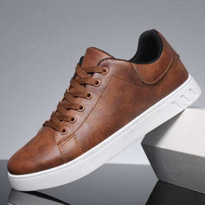 Lace-up Flat Shoes Men's Fashion Casual Shoes