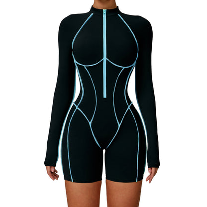 Tight Workout Clothes High-strength Sports Jumpsuit 9318