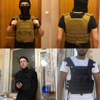 Multi-functional Anti-Stab Vest Camouflage Vests For Military Enthusiasts