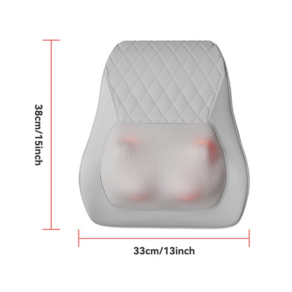 Shiatsu 3D Massage Pillow For Neck, Back & Shoulders Electric Massage Cushion With Heat Function, Ergonomic Design, Ideal For Home, Office & Car Use