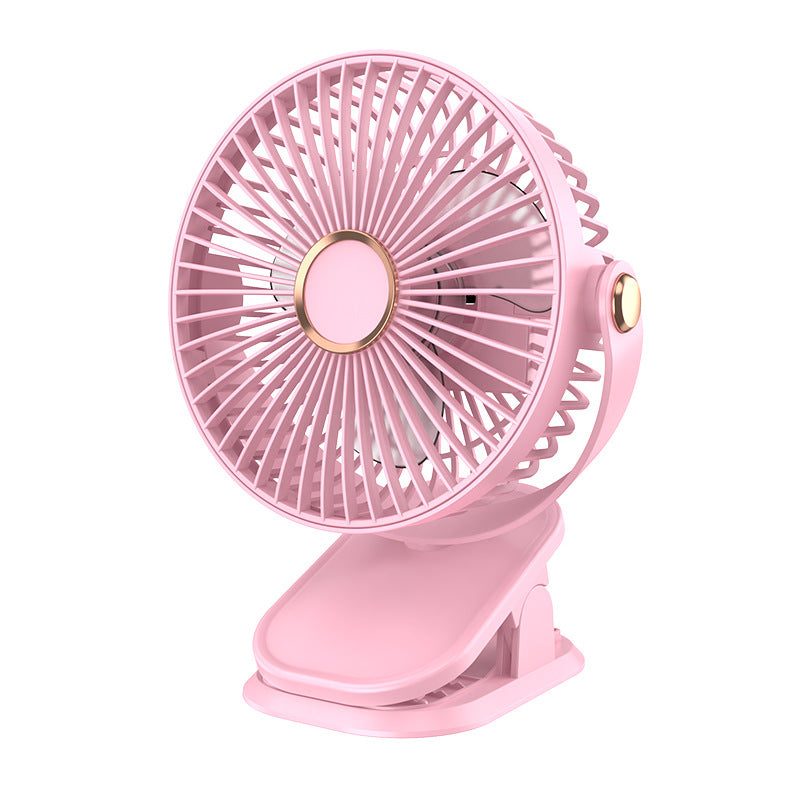 Clip Fan USB Lighting Desktop Household Fan Portable