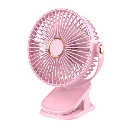 Clip Fan USB Lighting Desktop Household Fan Portable