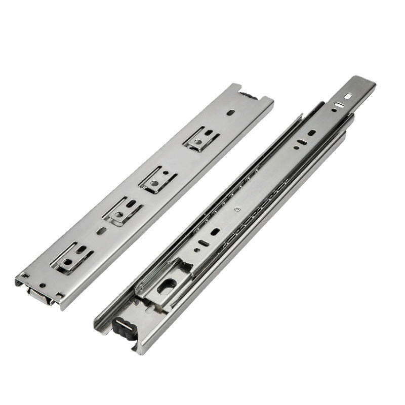 45 Wide Three Section Steel Extended Drawer Ball Slide