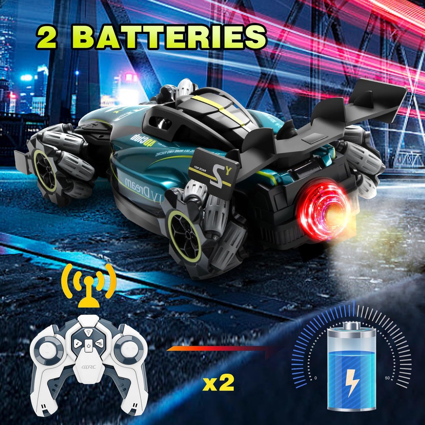 DE 2025 4DRC 1.12 Rock Crawler Rechargeable Remote Control Off Road Racing Car Truck 4WD,The Logistics Is Randomly Dispatched By DHL,DPD,Amazon Logistics.