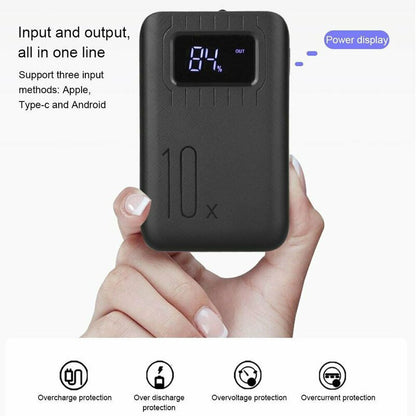 UK 9000000mAh Power Bank Charger Battery Pack Portable 2USB For Mobile Phone