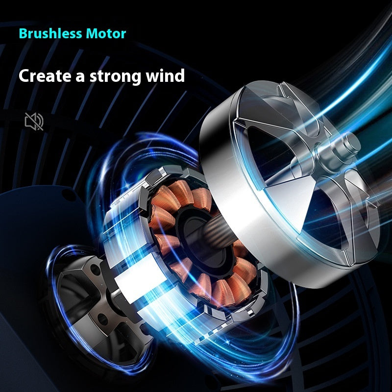 Clip-on Office And Dormitory Desktop Portable Rechargeable Fan