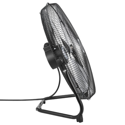 2 PCS 20 In Floor Fan 3 Speeds 360 Adjustable Tilt High-Velocity Industrial Fan