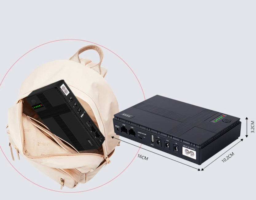 Router Light Cat Monitors Backup Dormitory Power Supply