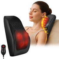 Neck Pillow Massager With Heat 3 Speed Vibration Relaxing Neck Shoulder Back Support  Portable Comfort Pillow For Home Office Or Travel Black Didnt Place An Order On TikTok