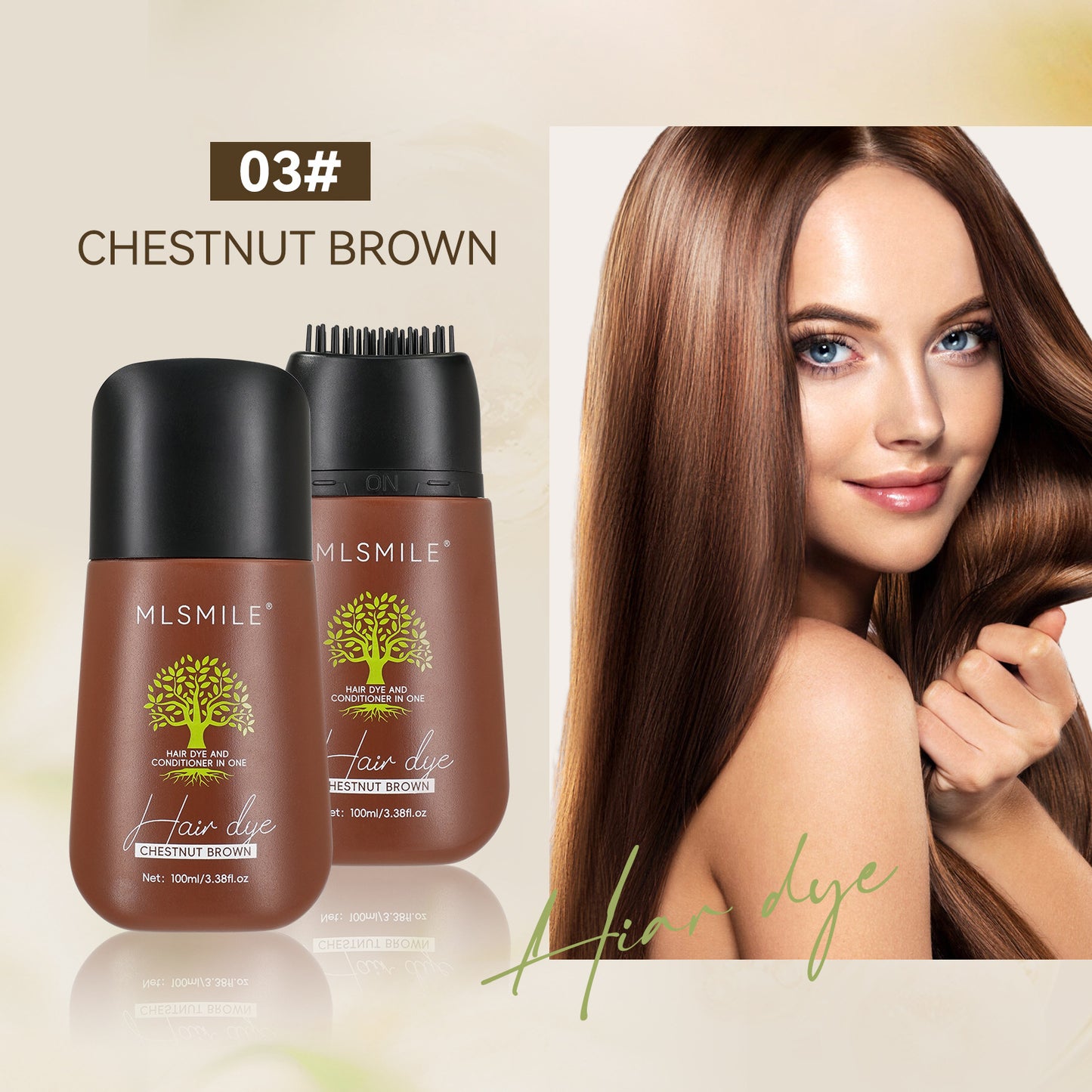 Optional Plant-extract Hair Dye