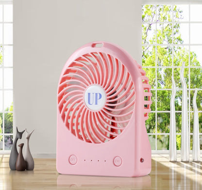 Usb charging small fan student dormitory mini mute outdoor portable handheld desktop baby carriage clip fan