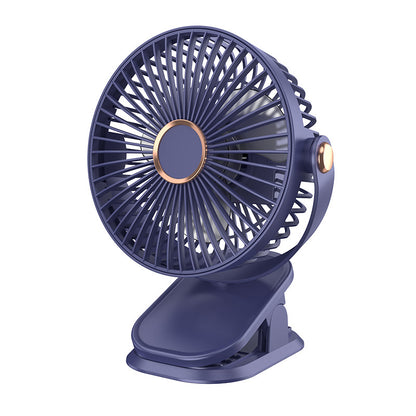 Clip Fan USB Lighting Desktop Household Fan Portable