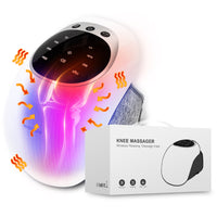 Wireless Knee Massager With LED, Heat & Vibration Pain Relief & Portable