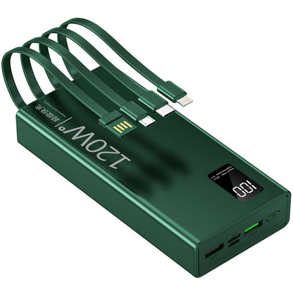 Super Fast Charge Two-way Portable Battery For Mobile Phones Intelligent Digital Display Multi-port