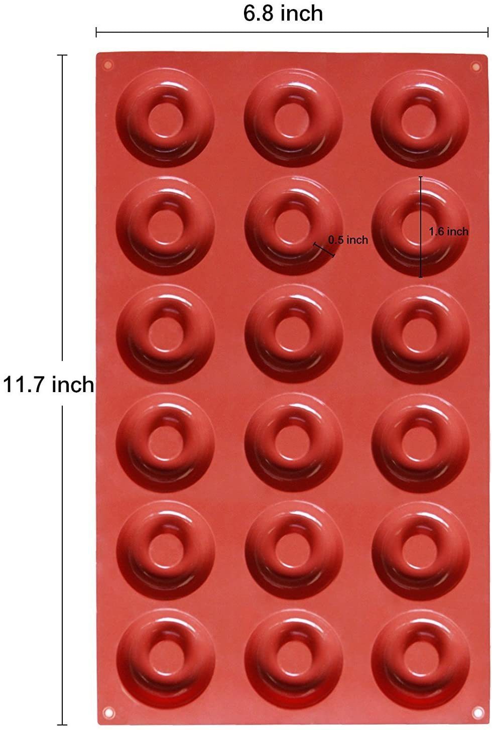 Baking Tools Chocolate Glaze Biscuit Silicone Mold