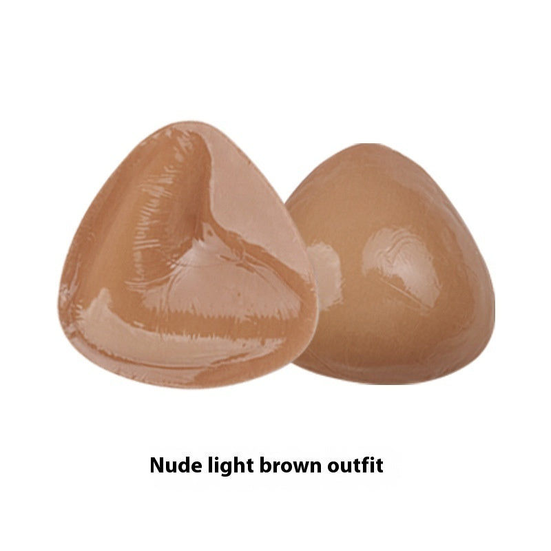 Double Sided Adhesive Sticky Bra Inserts Push Up Thick Sponge Breast Lift Pads Women Swimsuit Bikini Cup Enhancer