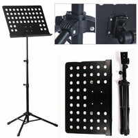 Heavy Duty Orchestral Music Stand Folding Adjustable Sheet Stand Tripod Base UK