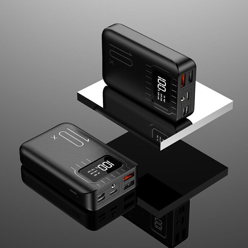 UK 9000000mAh Power Bank Charger Battery Pack Portable 2USB For Mobile Phone