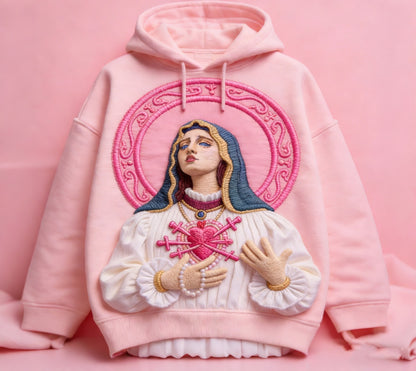 Fashionable Men's Loose-Fit Hooded Pullover Sweatshirt