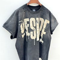 Punk Art Pattern Crewneck Short-sleeve Pullover