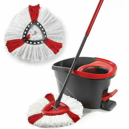 6x Replacement For Vileda Mop Heads Refill Turbo Microfibre Spin Mop Easy Wring