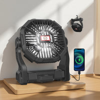 Outdoor Camping Portable Rechargeable Fan